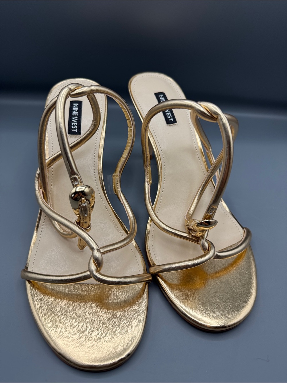 Nine West EMERILA Ankle Strap Stiletto Heel Sandals
